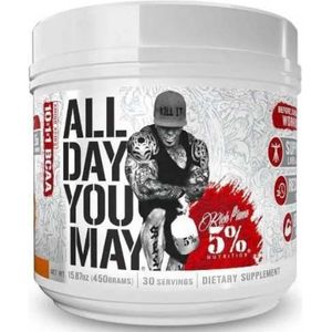 5% Nutrition - All Day You May - Aminozuur-Mix - Mango Pineapple - 30 porties - 465g