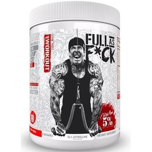 Pre-Workout - Full As F*ck 375g - 5% Nutrition Fruit Punch - Blue Ice