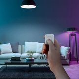 SwitchBot afstandsbediening met één knop - compatibel met SwitchBot Smart Switch schakelaar, gordijn schakelaar, Wi-Fi gloeilamp, LED Strip, Smart Home eenvoudig te bedienen, Bluetooth lange afstand