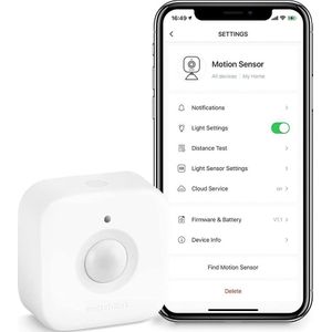 Switchbot - Bewegingssensor - Wit - Compact - PIR Technologie