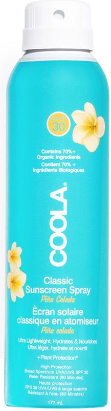 Coola - Classic Body Spray - Piña Colada - SPF30 - 177 ml