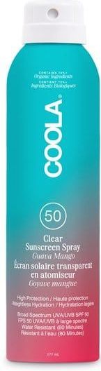 Coola - Classic Zonnebrand Spray - Guava Mango - SPF50 - 177 ml