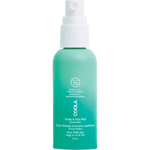 Coola SPF 30 hoofdhuid en haar zonnebrandcrème mist, veganistisch en 70 procent + biologisch, beschermt hoofdhuid en haar tegen de zon, geschikt voor alle haartypes