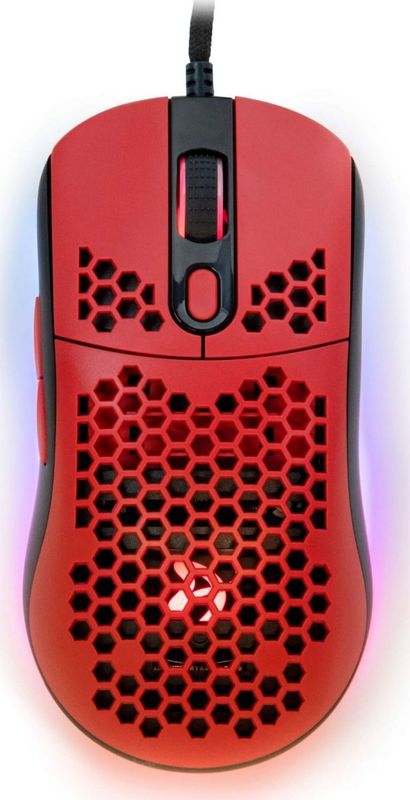 Arozzi - Favo - Gamingmuis - Zwart - 16000 Dpi, 7 Knoppen, RGB Verlichting