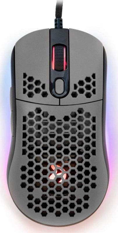 Arozzi - Favo - Gamingmuis - Zwart - Lichtgewicht - 16000 DPI