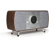 Tivoli Audio - Music System Home (Gen. 2) - Alles-in-een-Hifi-systeem - Walnoot/Grijs