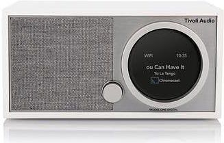 Tivoli Audio - Model One Digital+ Gen 2 - DAB+/WiFi/AirPlay 2/Chromecast/Smart Radio - Wit/Grijs