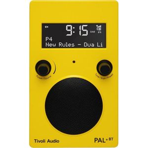 Tivoli Audio - PAL+ - Draagbare DAB+ Radio - Geel - Bluetooth