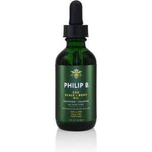 Philip B - CBD Scalp & Body Oil - 60 ml - Luxe Olie voor Hoofdhuid en Lichaam