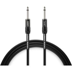 Warm Audio Pro Series Instrumenten Aansluitkabel [1x Jackplug male 6,3 mm - 1x Jackplug male 6,3 mm] 6.10 m Zwart