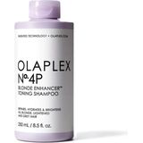 Olaplex No.4P Blonde Enhancer Toning Shampoo   Voor blonde en grijze haren
