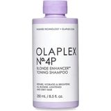 Olaplex No.4P Blonde Enhancer Toning Shampoo   Voor blonde en grijze haren