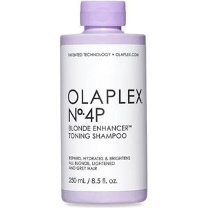 Olaplex No.4P Blonde Enhancer Toning Shampoo   Voor blonde en grijze haren