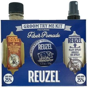 REUZEL Fiber Groom Try Me Kit