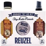 Reuzel - Clay Matte Groom Try Me Kit