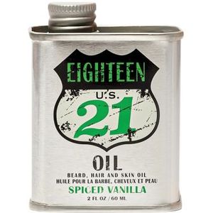 18.21 Man Made Beard Oil 60ml Spiced Vanilla