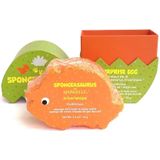 Spongellé - Dinosaur Buffer - Triceratops - Surprise Spongeasaurus - Body Wash Formule