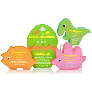 Spongellé - Dinosaur Buffer - Triceratops - Surprise Spongeasaurus - Body Wash Formule
