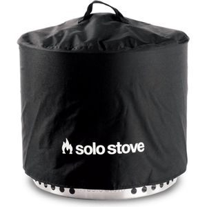 Solo Stove Bonfire-beschermhoes. Accessoire voor de Bonfire-vuurkorf. Waterdicht, PVC-gecoat polyester met binnensteun van aluminium stutten, ⌀ 56 cm, hoogte 40,6 cm. Kleur: Zwart