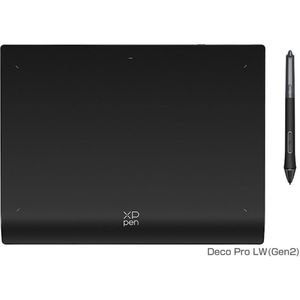 XPPen Deco Pro LW (Gen 2) grafische tablet - 11 x 7 inch - X3 Pro Stylus 16K druk Wereldprimeur - Bluetooth professionele pentablet - met draadloze snelkoppelingen Afstandsbediening ACK05