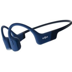 SHOKZ OPENRUN Headset Draadloos Neckband Sporten Bluetooth Blauw