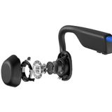 Shokz - OpenMove - Sporthoofdtelefoon - Blauw - Titanium Frame