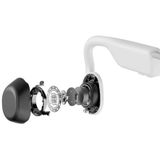 Shokz OpenMove Bone Conduction Sporthoofdtelefoon Wit