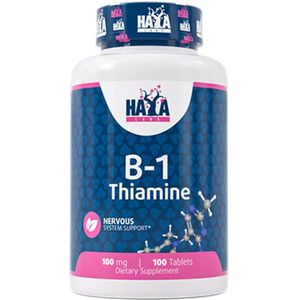 Haya Labs - Vitamine B-1 - 100 mg - 100 Tabletten