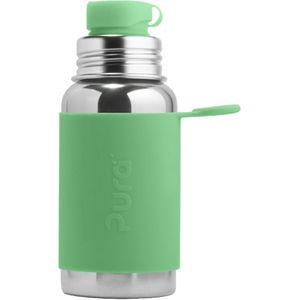 Drinkfles 100 roestvrij staal 1 liter schroefdop Carto groen Drinkfles 100 roestvrij staal 1 liter schroefdop Carto groen