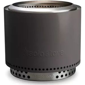 Solo Stove Bonfire-Vuurkorf mét Standaard 2.0 | Rookvrije Vuurplaats, Houtverbranding, Met uitneembare aslade, 304 Roestvrijstaal, 49,5 x 44,5 cm, 11,4 kg, Grijs
