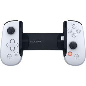 Backbone Controller One Playstation-editie Usb-c Voor Iphone 15/16-serie En Android Wit (bb-51-p-ws)