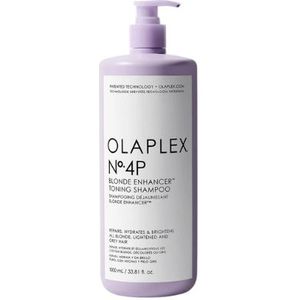 Olaplex - No.4P Blonde Enhancer Toning Shampoo - Shampoo voor alle haartypes - 1000 ml