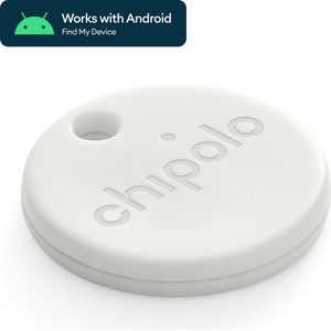 Chipolo ONE Point - Gegenstandsfinder von ”Mein Gerät finden” von Google-App Off white