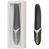 ZALO Aurore Eve - Vibrator - De Revolutionaire Lik Vibrator met Verwarmingsfunctie en DirectPower 2.0 - Zwart