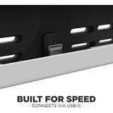 CRKD - Nitro Deck - Spelaccessoire - Wit - Ergonomisch Ontwerp