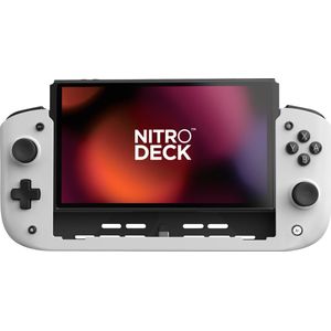 Nitro Deck Nintendo Switch Controller - White - 4 Knoppen