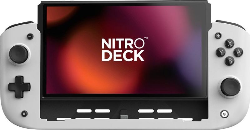 CRKD - Nitro Deck - Spelaccessoire - Wit - Ergonomisch Ontwerp