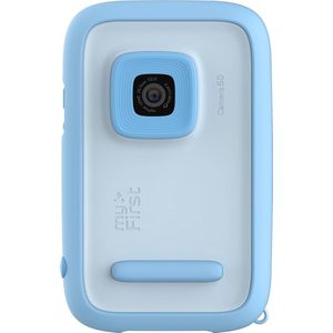 myFirst Camera 50 Blauw - kindercamera - compact camera - digitale kindercamera - fototoestel voor kinderen - AI video en muziek - AR Filters - selfie light - Voice over