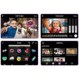 myFirst Camera 50 - Kindercamera - Paars - AI Video - AR Filters