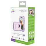 myFirst Camera 50 - Kindercamera - Paars - AI Video - AR Filters