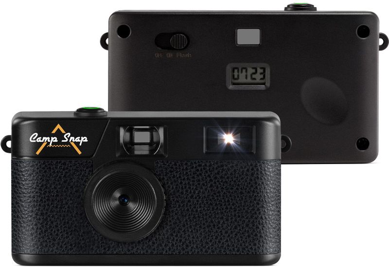 Campsnap - Digitale Camera - Zwart - Oplaadbaar