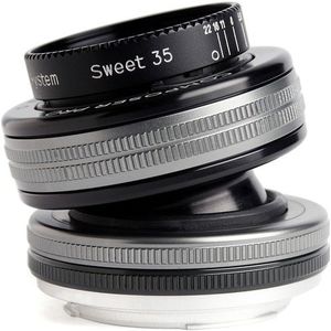 Lensbaby Composer pro II met Sweet 35 Nikon F-mount objectief