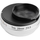 Lensbaby Trio 28 MILC zwart, wit