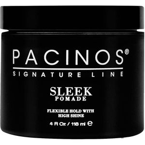 Pacinos Slanke Pomade - Extra Hold & Shine Finish - Langdurige definitie - Wateroplosbare formule - Eenvoudig aan te brengen en uit te wassen - voor alle haartypes