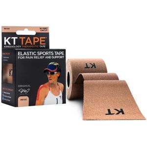 KT Tape - Original Uncut - Beige - Tape - 16 Meter - 5 cm Breed