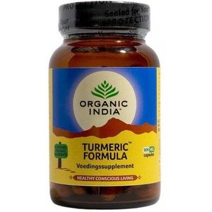 Organic India Turmeric formule kurkuma bio  90 capsules