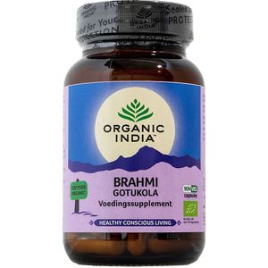 Organic India Brahmi gotu kola 90 capsules