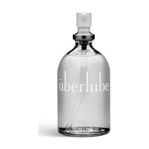 Uberlube Intieme glijgel met natuurlijke siliconen, latexvrij en verrijkt met vitamine E, 50 ml