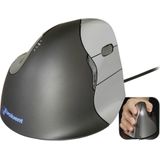 Evoluent - Vertical Mouse 4 - Muismodel - Rechtshandig - USB - Zwart