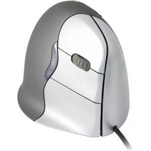 Evoluent VerticalMouse 4 Right bedrade rechtshandige ergonomische muis | ergo ergonomische muis draadloos bluetooth computermuis bedraad